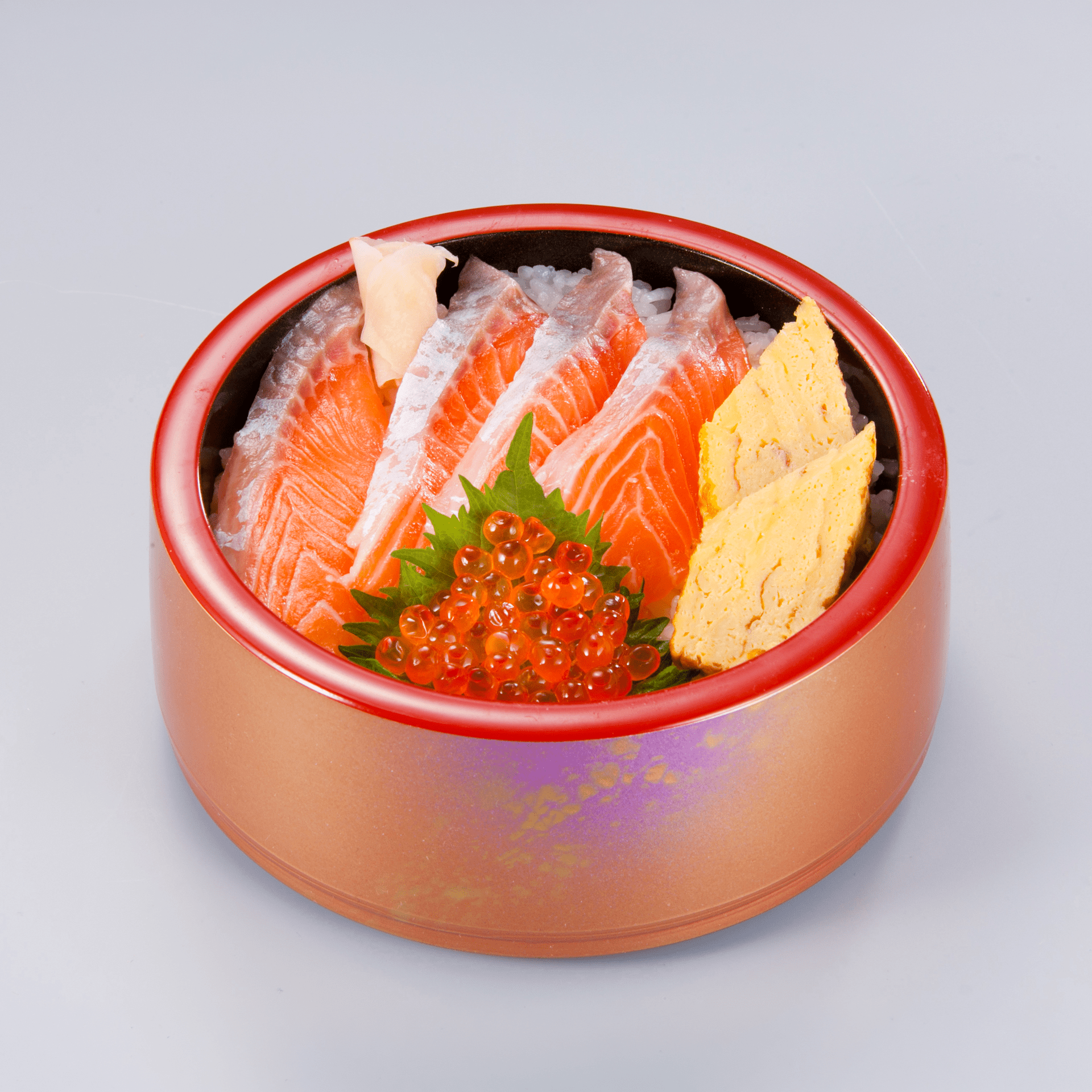 1805,イクラサーモン丼