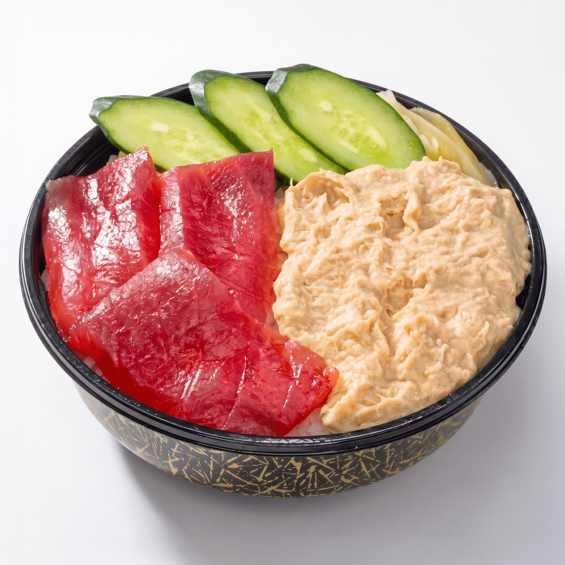11,まぐろ、シーチキンマヨネー丼