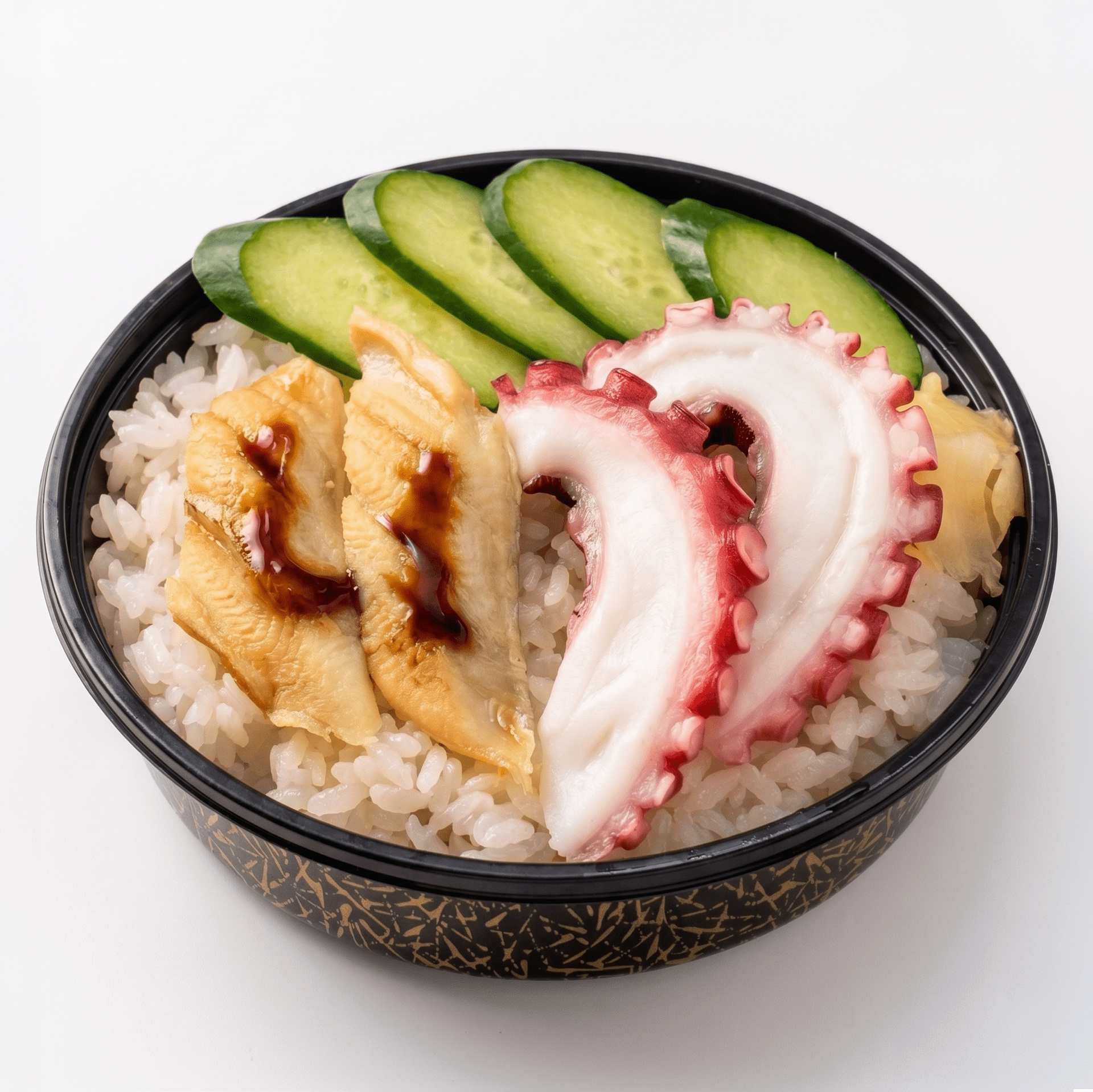 40,穴子、たこ丼