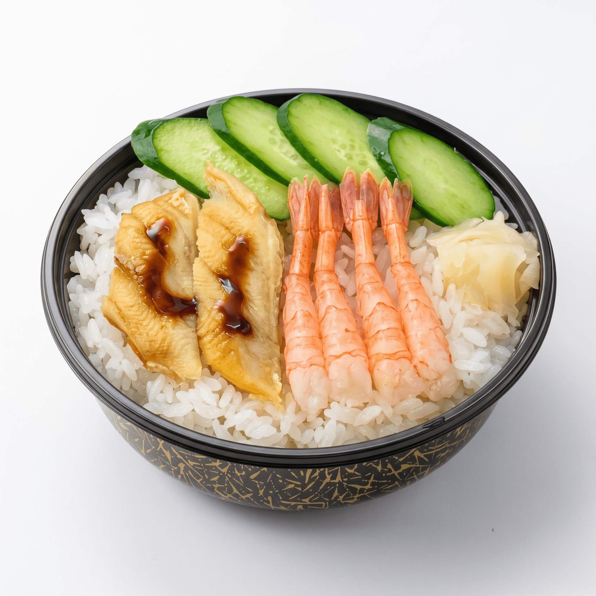 39,穴子、甘えび丼